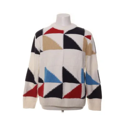 Sweater (White, Multicolored) from Zara Man Acrylic, Wool