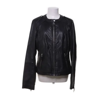 Läderjacka (Svart) från Street One Polyester, Bomull, Skinn