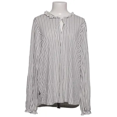 Blouse (White, Black) from House of Lola Modal, Polyester