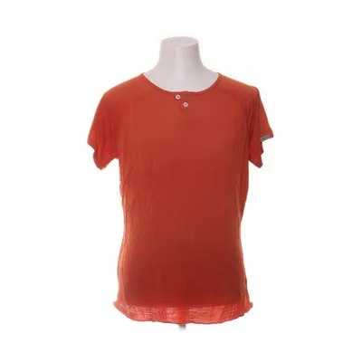 Henley shirt (Oranje) van Houdini Merinowol, Zijde