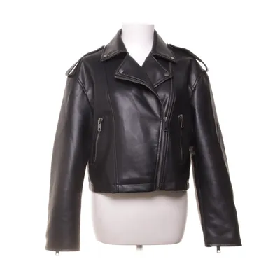 Bikerjack (Zwart) van Stradivarius Polyester