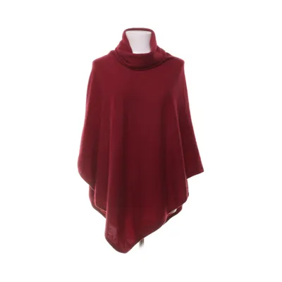 Poncho (Röd) från Davida Cashmere