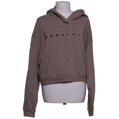 Kapuzenpullover (Grau, Beige) von Sandra Mansour x H&M Baumwolle, Polyester