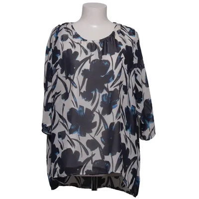 Blouse (Blanc, Bleu, Noir) de Grace Polyester