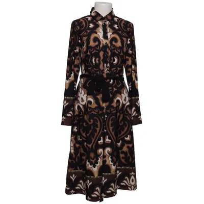 Shirt dress (Brown, Black, White) from Bodyflirt Boutique Elastane, Polyester