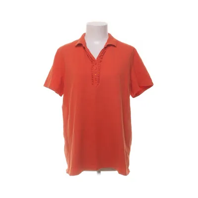 Polo shirt (Orange) from Noom Cotton, Elastane