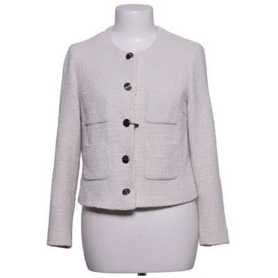 Blazer (Beige) de Hallhuber Acrylique, Coton, Polyamide, Polyester, Viscose