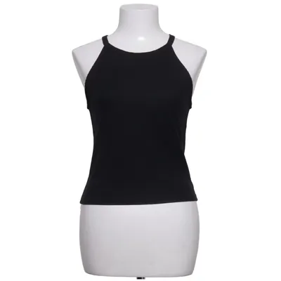 Halternecktopp (Svart) från Bik Bok Bomull, Elastan, Polyester