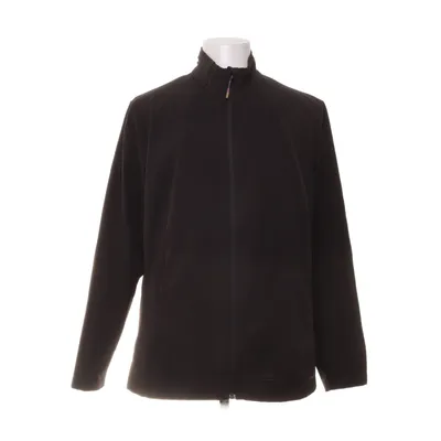 Trainingsjack (Zwart) van Quechua Polyester, Polyurethaan