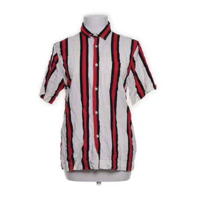 Kortärmad skjorta (Vit, Röd, Svart) från Vailent Viskos