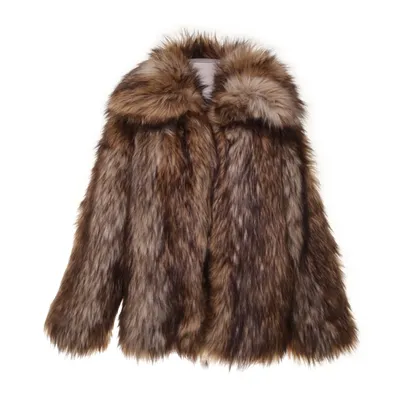Winter jacket (Brown) from Monki Acrylic, Polyester