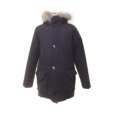Vinterjakke (Blå) fra Svea Bomuld, Dun, Fjer, Nylon