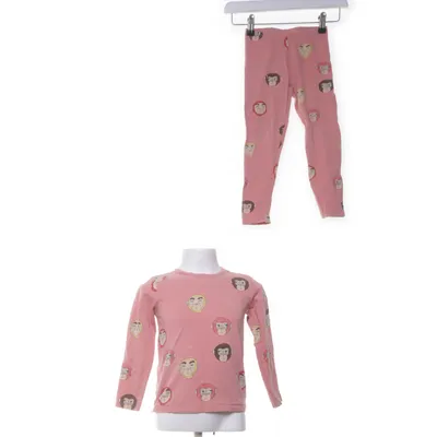 Pyjama (Roze) van Mini Rodini Katoen, Elastaan