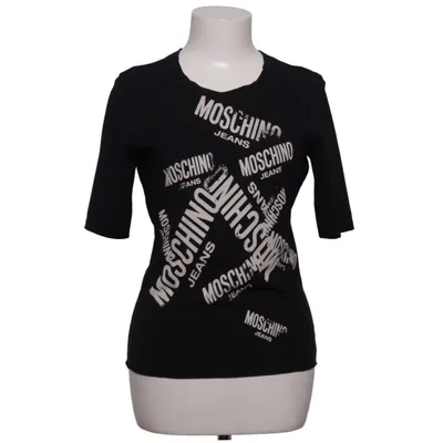 T-shirt (Noir) de Moschino Jeans Élasthane, Polyamide