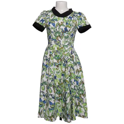 Jurk (Wit, Blauw, Groen) van Hearts & Roses Katoen, Elastaan