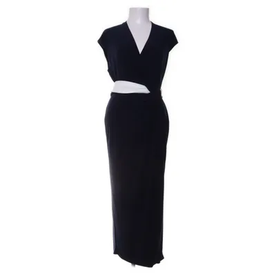 Maxi jurk (Blauw, Wit) van Lauren Ralph Lauren Elastaan, Polyester