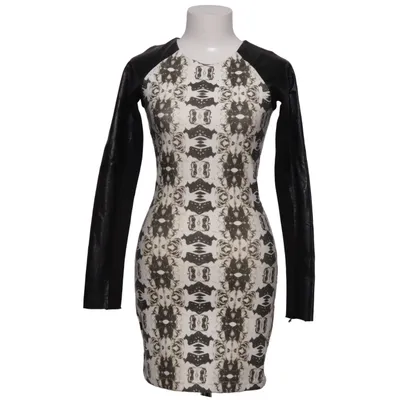Dress (Black, White) from Oneteaspoon Cotton, Elastane, Polyester, Polyurethane