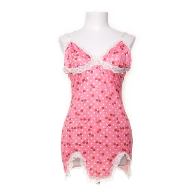 Negligee (Pink, White) Elastane, Polyester