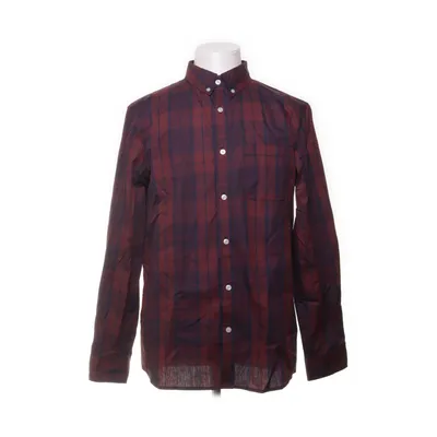 Overhemd (Blauw, Rood) van Pier One Katoen