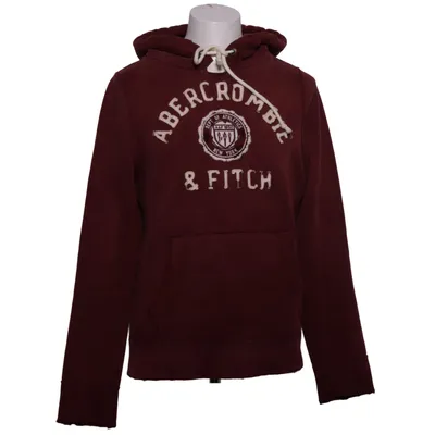 Sweat à capuche (Rouge) de Abercrombie & Fitch Coton, Polyester