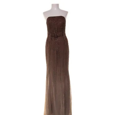 Aftonklänning (Brun, Flerfärgad, Beige) från Alyce Designs Polyester, Silke