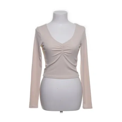 Crop top (Beige) från Romwe Elastan, Polyester