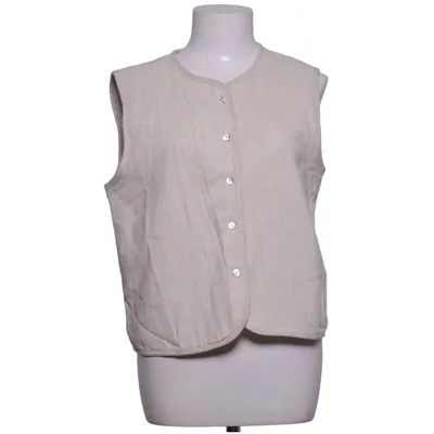 Outdoor Weste (Beige) von Atelier Evène Baumwolle, Leinen