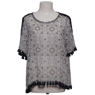 Blouse (Blanc, Bleu) de Hunkydory Coton