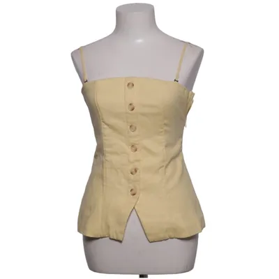 Débardeur (Jaune) de Abercrombie & Fitch Lin, Viscose