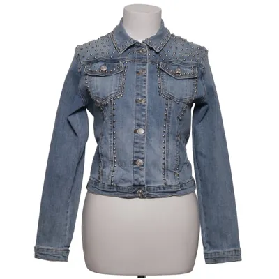 Jeansjacka (Blå) från Vs. Miss Bomull, Elastan, Polyester