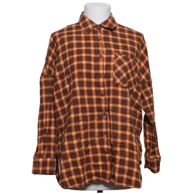 Flanellskjorta (Brun, Orange, Vit) från Sinsay Bomull