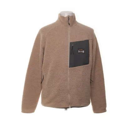 Fleece jas (Beige, Meerkleurig) van Lundhags Organisch katoen, Merinowol, Polyamide, Gerecycled polyester, Wol