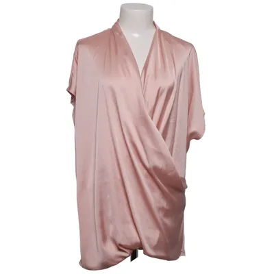 Slå-om top (Pink) fra Lindex Polyester, Viscose