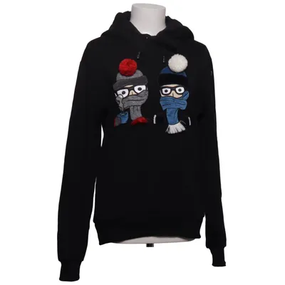 Huvtröja (Svart, Flerfärgad) från Dolce & Gabbana Bomull, Elastan, Polyester, Ull