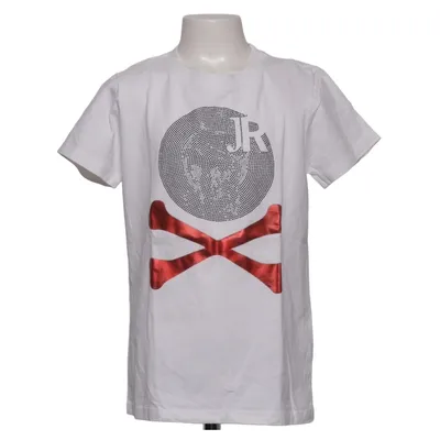 T-shirt (Vit, Röd, Svart) från John Richmond Bomull