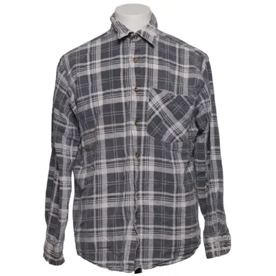 Flannel skjorte (Grå, Hvid) fra Good Reaction Bomuld