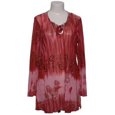 Beach dress (Red, Pink) from Zizzi Polyamide