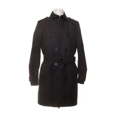 Trenchcoat (Sort) fra Coach Bomuld, Polyester, Læder