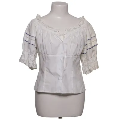 Dirndl blouse (White) from Alphorn Cotton, Polyester