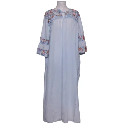 Robe longue (Bleu, Multicolore) de Milano Coton