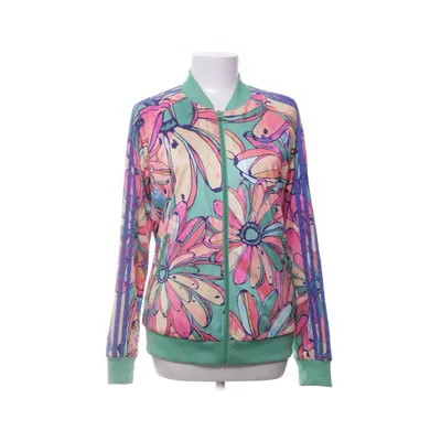 Trainingsjack (Groen, Meerkleurig) van Adidas Polyester