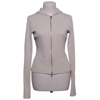 Capuchon sweater (Cut Tight Zip Hoodie) van Weekday Katoen, Elastaan