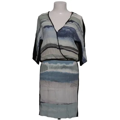 Dress (Black, Blue, White) from Dagmar Viscose