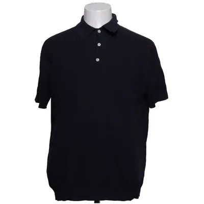 Polo (Bleu) de These Glory Days Coton biologique, Soie