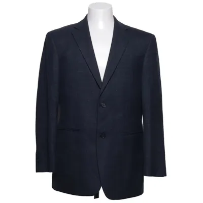 Kavaj (Blå) från Atlant Polyester, Viskos, Ull