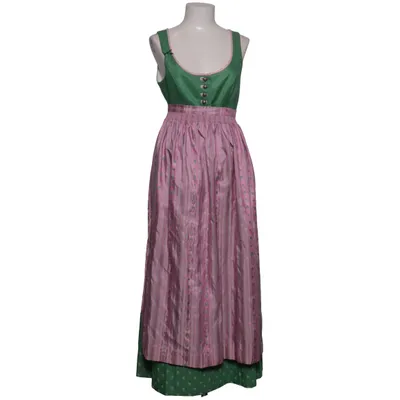 Dirndl (Green, Pink, Multicolored) from Wenger Cotton, Linen