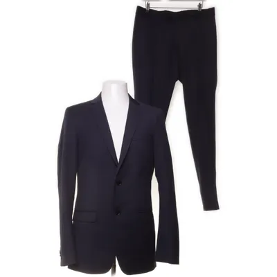 Kostym (Blå) från SIR of Sweden Polyester, Ull