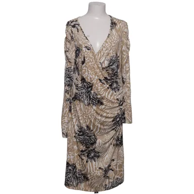 Slå-om-kjole (Beige, Sort, Hvid) fra Pescara Elastan, Viscose