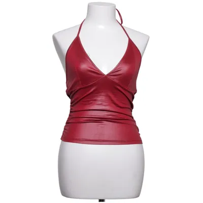 Halternecktopp (Röd) från Cider Elastan, Polyester