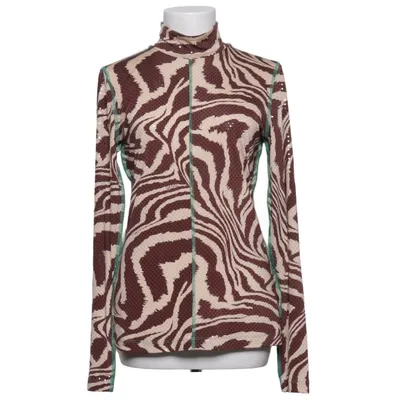 Topp (Brun, Beige, Flerfärgad) från Ganni Elastan, Polyester